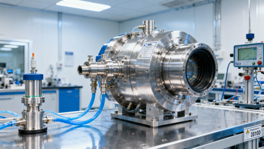 MRI machine components sourced from secondary suppliers often lack traceable cryo-cooling calibration logs