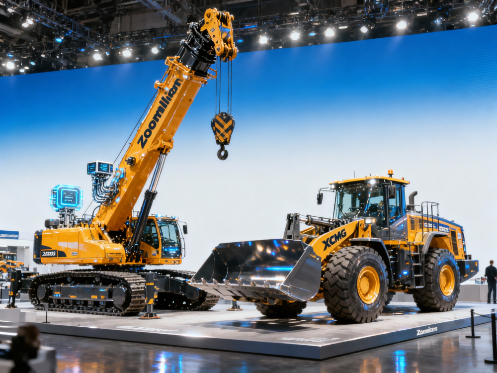 2026 U.S. Construction Machinery Expo Opens: Zoomlion, XCMG Showcase AI Systems & Electric Loaders, North American Clients Respond Positively to 'Made-in-China Intelligence'