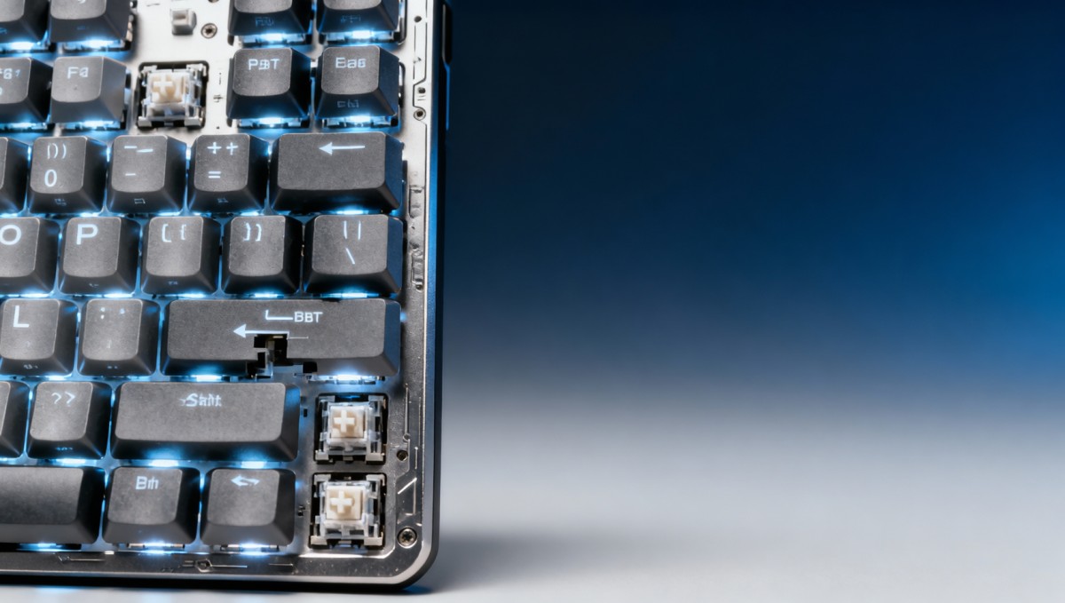 Mechanical keyboards labeled ‘gaming’ rarely disclose switch actuation force variance across the board