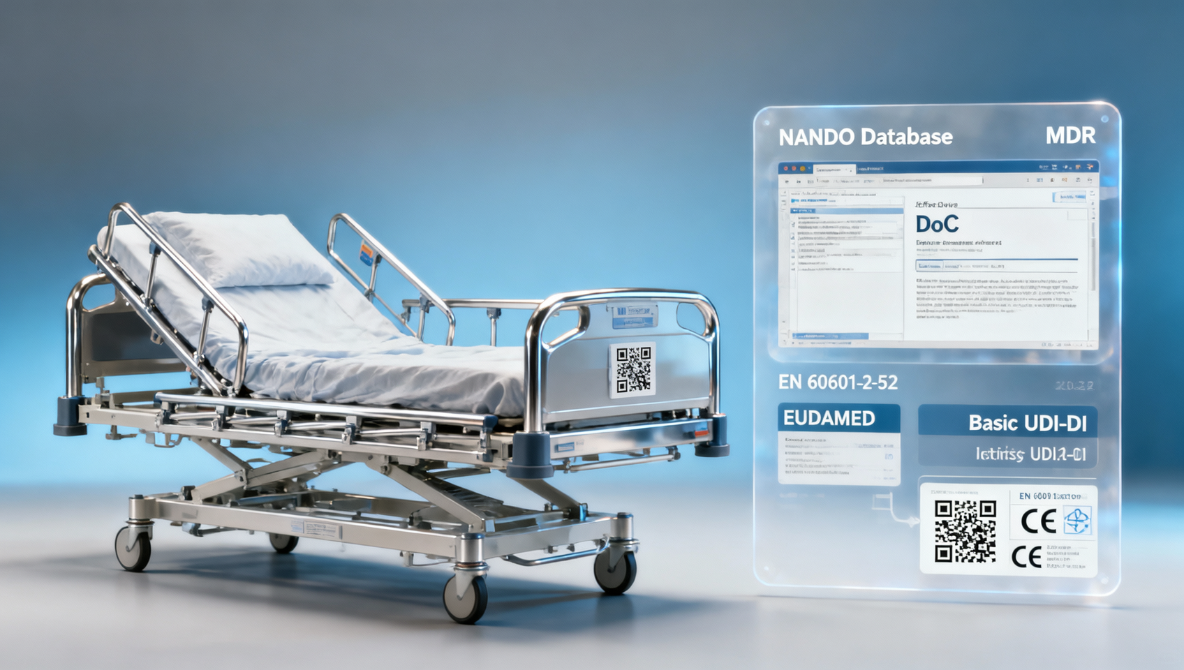 Hospital beds wholesale catalogs list 'CE certified' — but many units lack valid MDR-compliant documentation