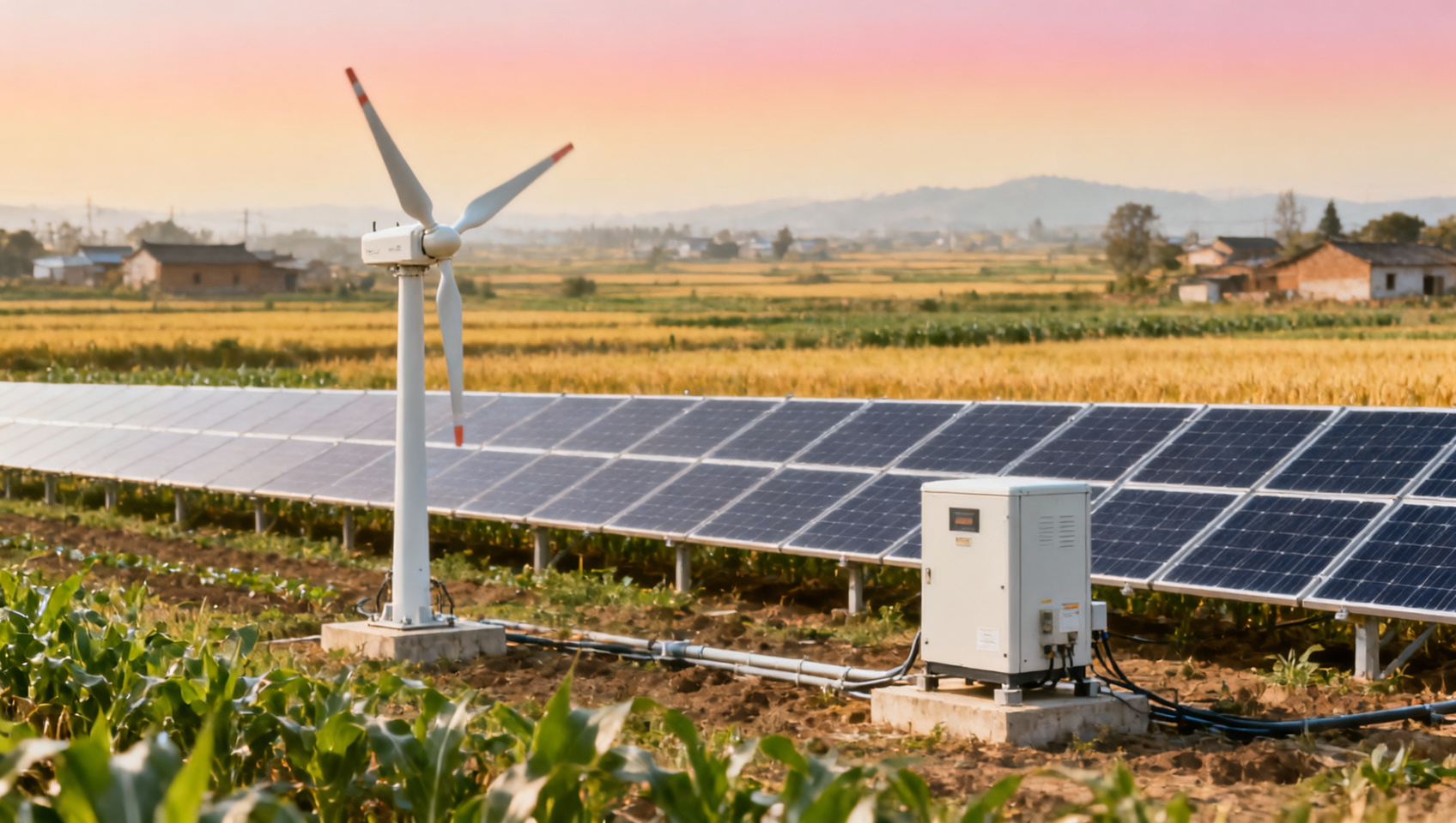 China's Rural Wind-Solar Push Sparks Export Demand for Distributed Energy Equipment