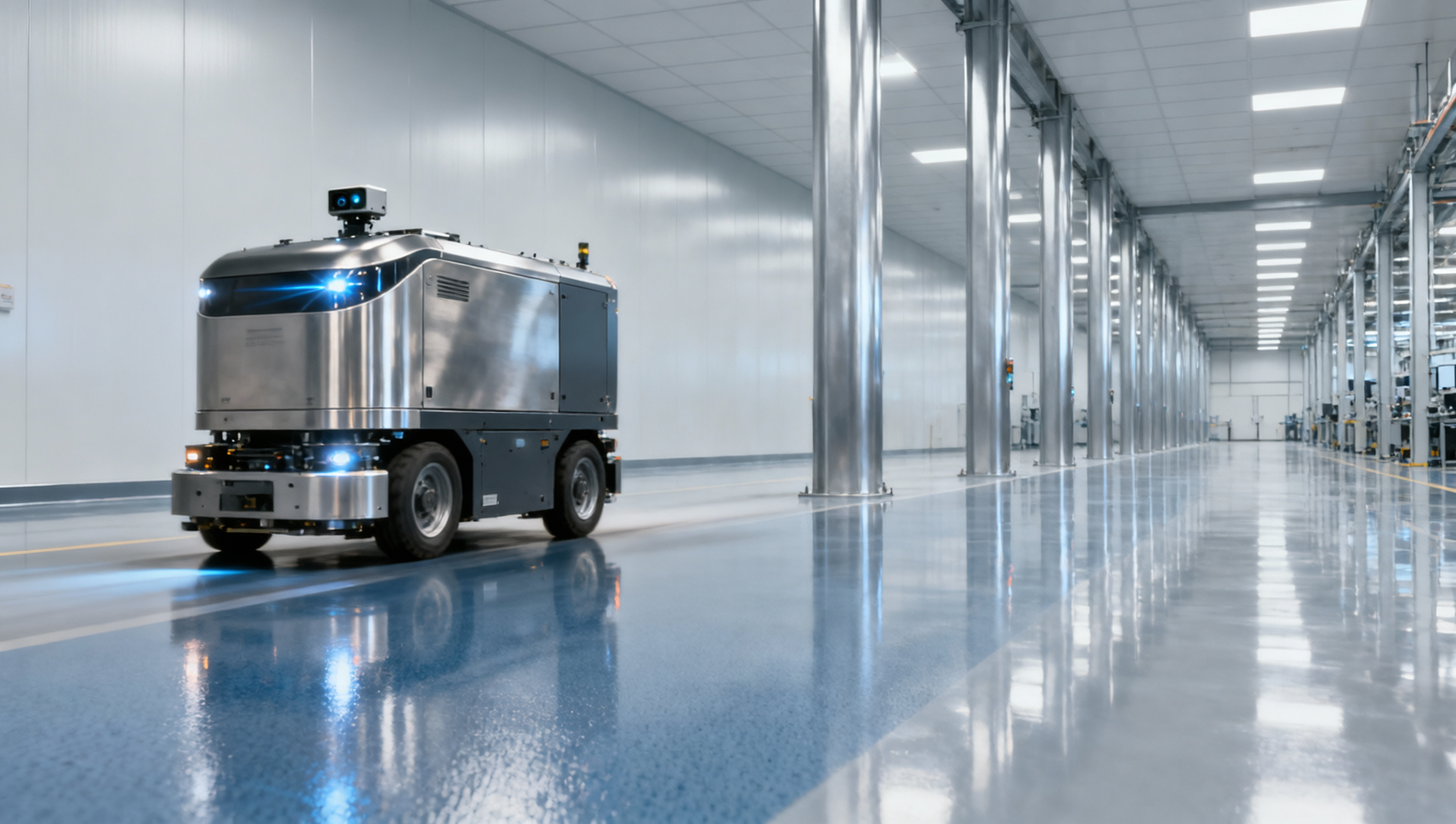Automated guided carts that stall on epoxy-coated floors—why floor prep isn’t optional