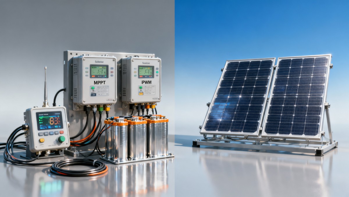 MPPT controllers vs PWM in low-light charging conditions