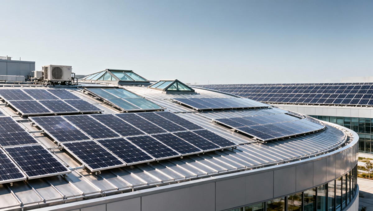 Why thin film solar cells fit some roofs better than silicon