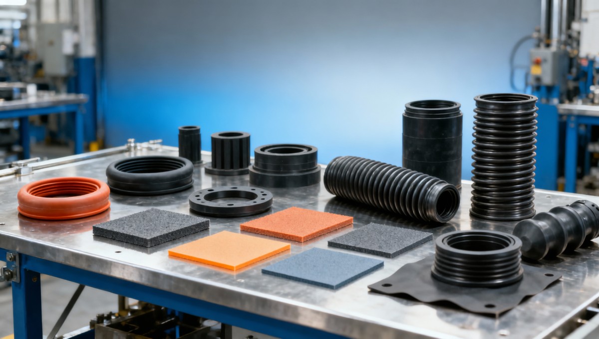 Custom Molded Rubber: How to Choose the Right Grade