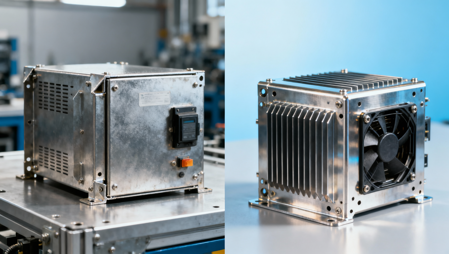 Electronic enclosure fabrication: steel or aluminum?