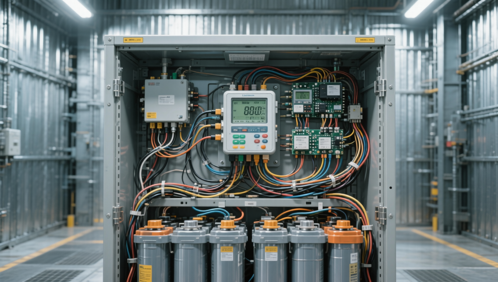 Temperature data loggers drift unpredictably inside lithium-ion battery storage enclosures