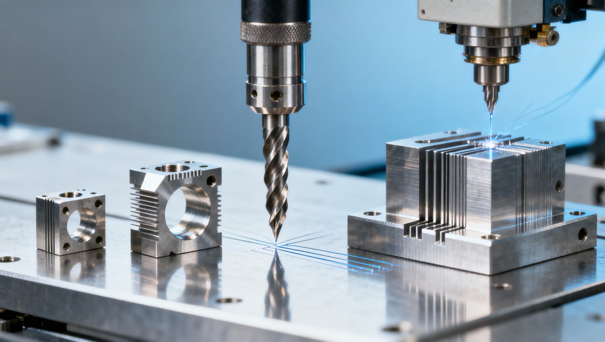 Micro machining or EDM for tiny features that must hold