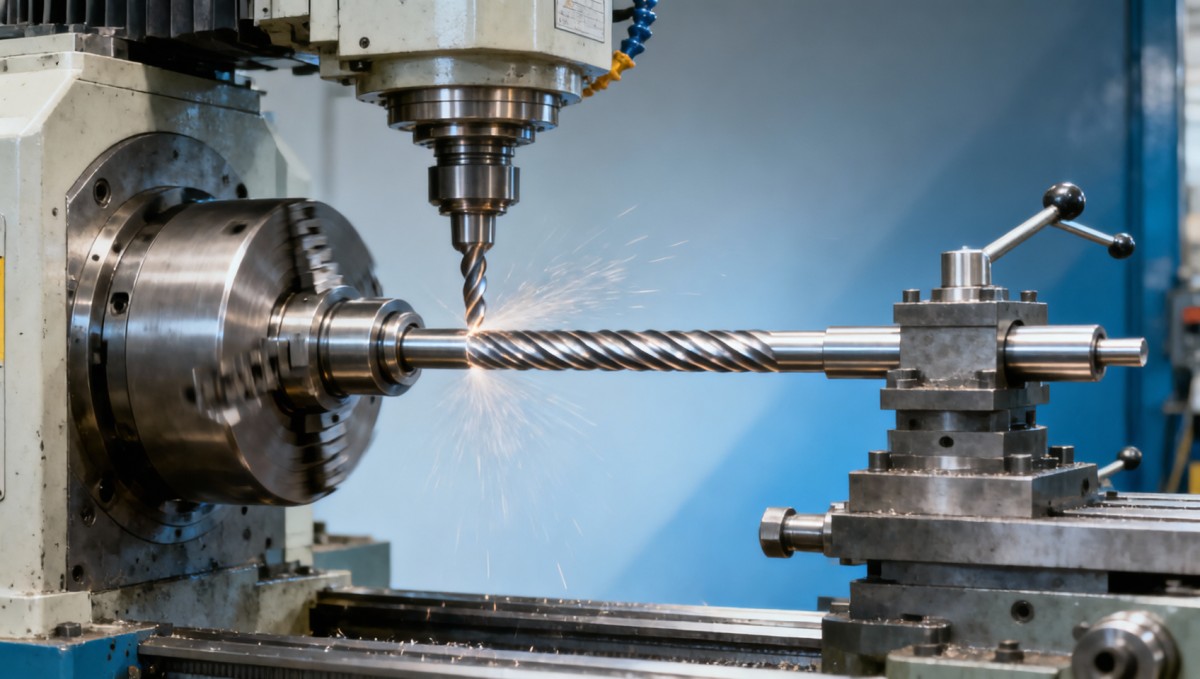 What causes chatter on CNC turning centers at higher speeds