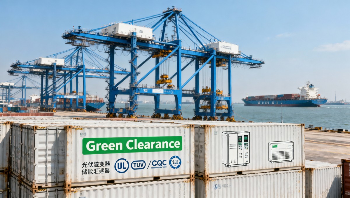 Shanghai Port Launches Green Clearance Channel for PV Inverters