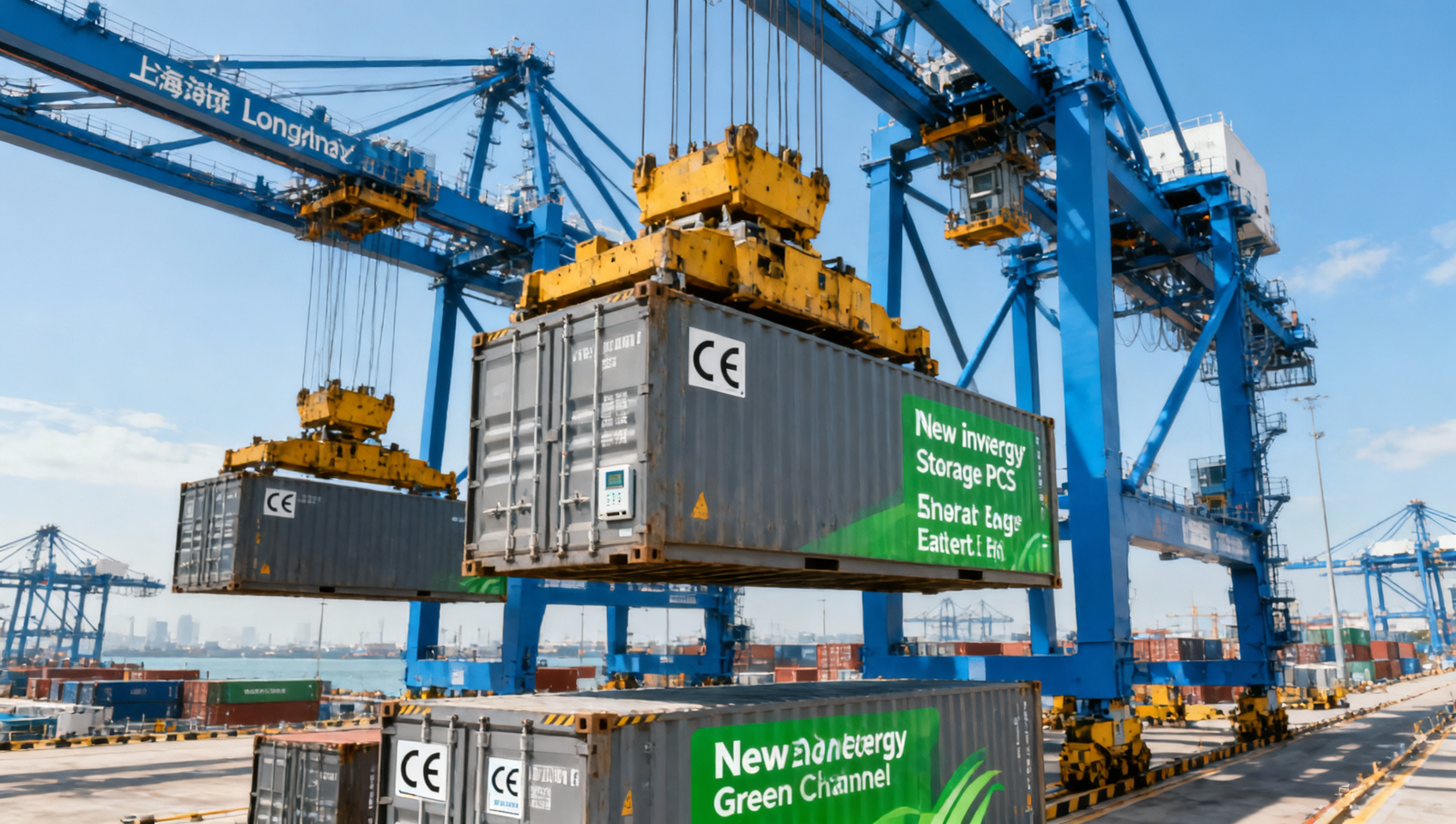 Shanghai Port Launches Green Clearance Channel for New Energy Equipment