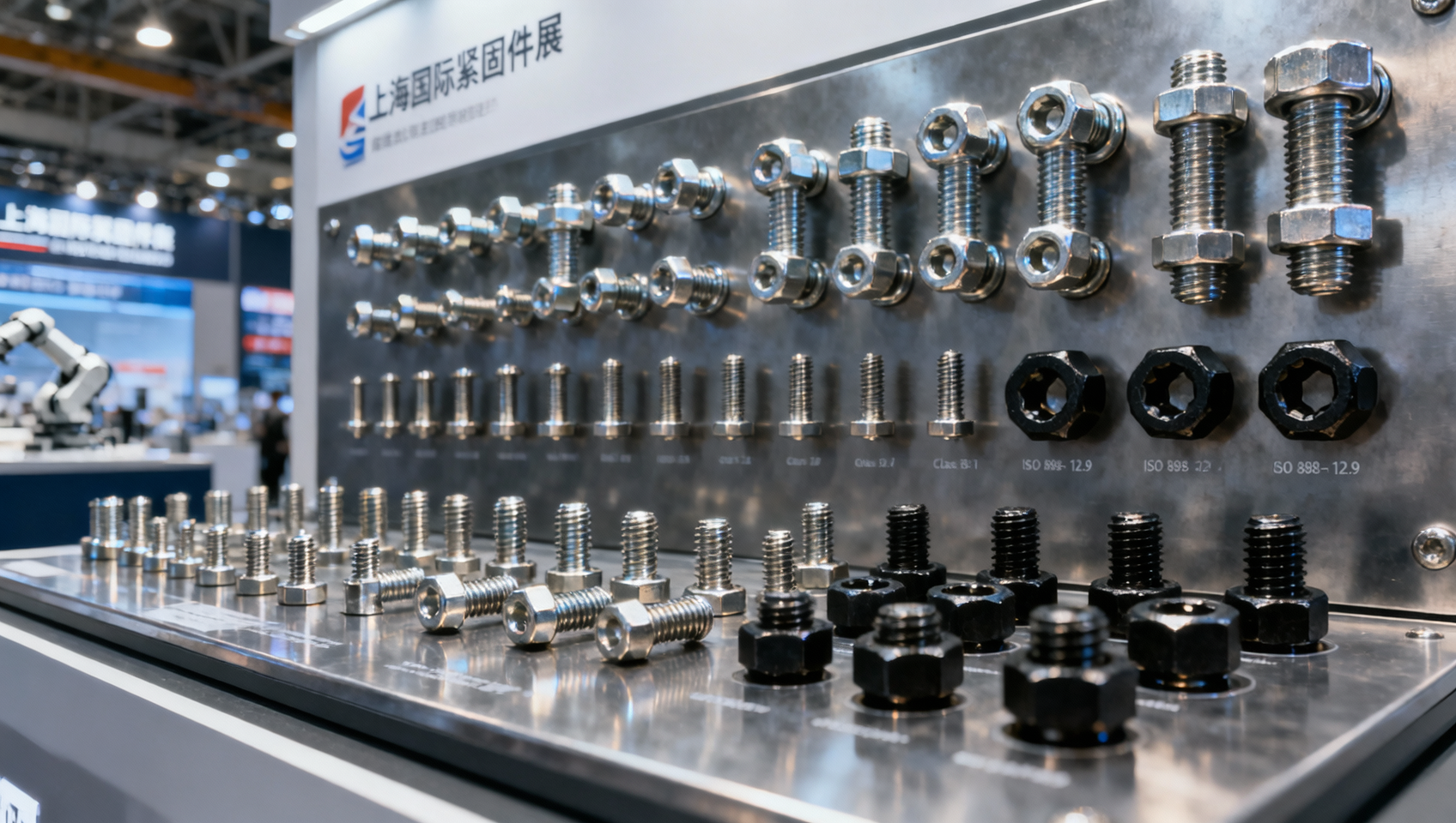 2026 Shanghai Fastener Show: 1,423 Exhibitors, Robot-Specialized Fasteners in Focus
