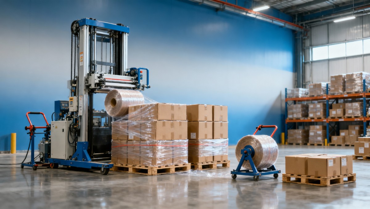 Stretch Wrapping Machines: Manual or Automatic for Throughput?