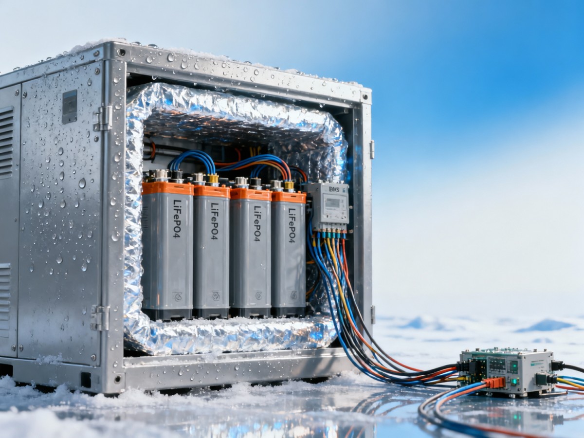 Lifepo4 battery cycle life drops sharply below 10°C—what field data reveals