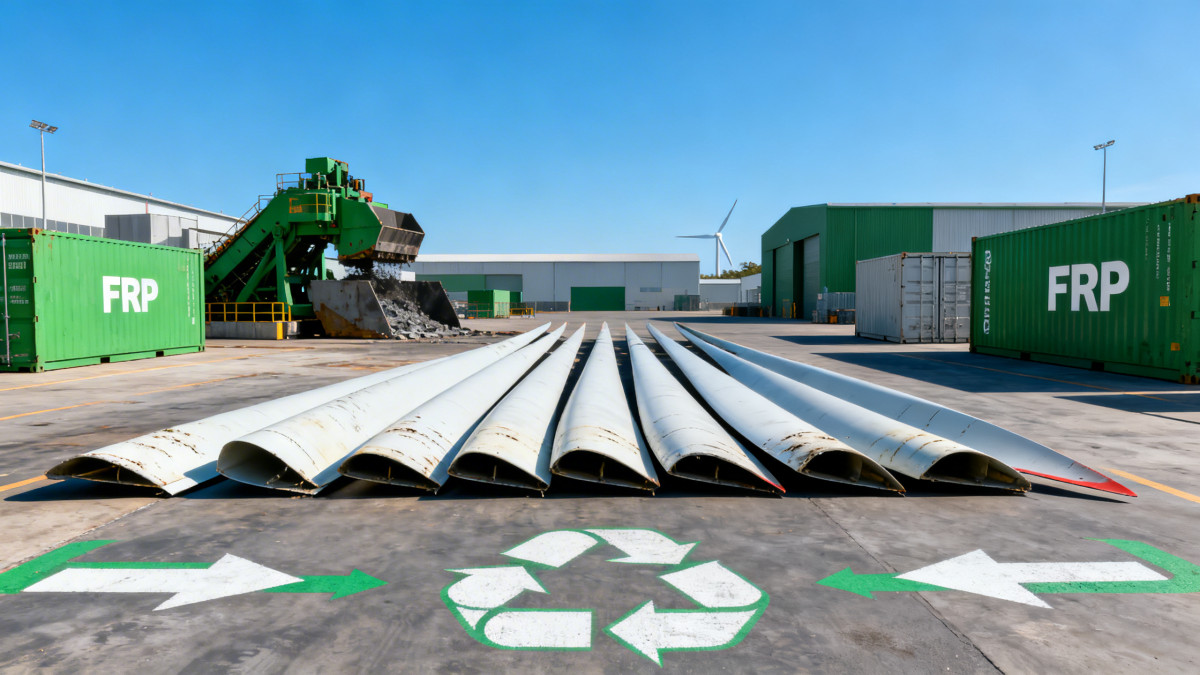 Wind turbine blade recycling isn’t scaling — and the supply chain bottleneck is getting worse Wind turbine blade recycling isn’t scaling — and the supply chain bottleneck is getting worse