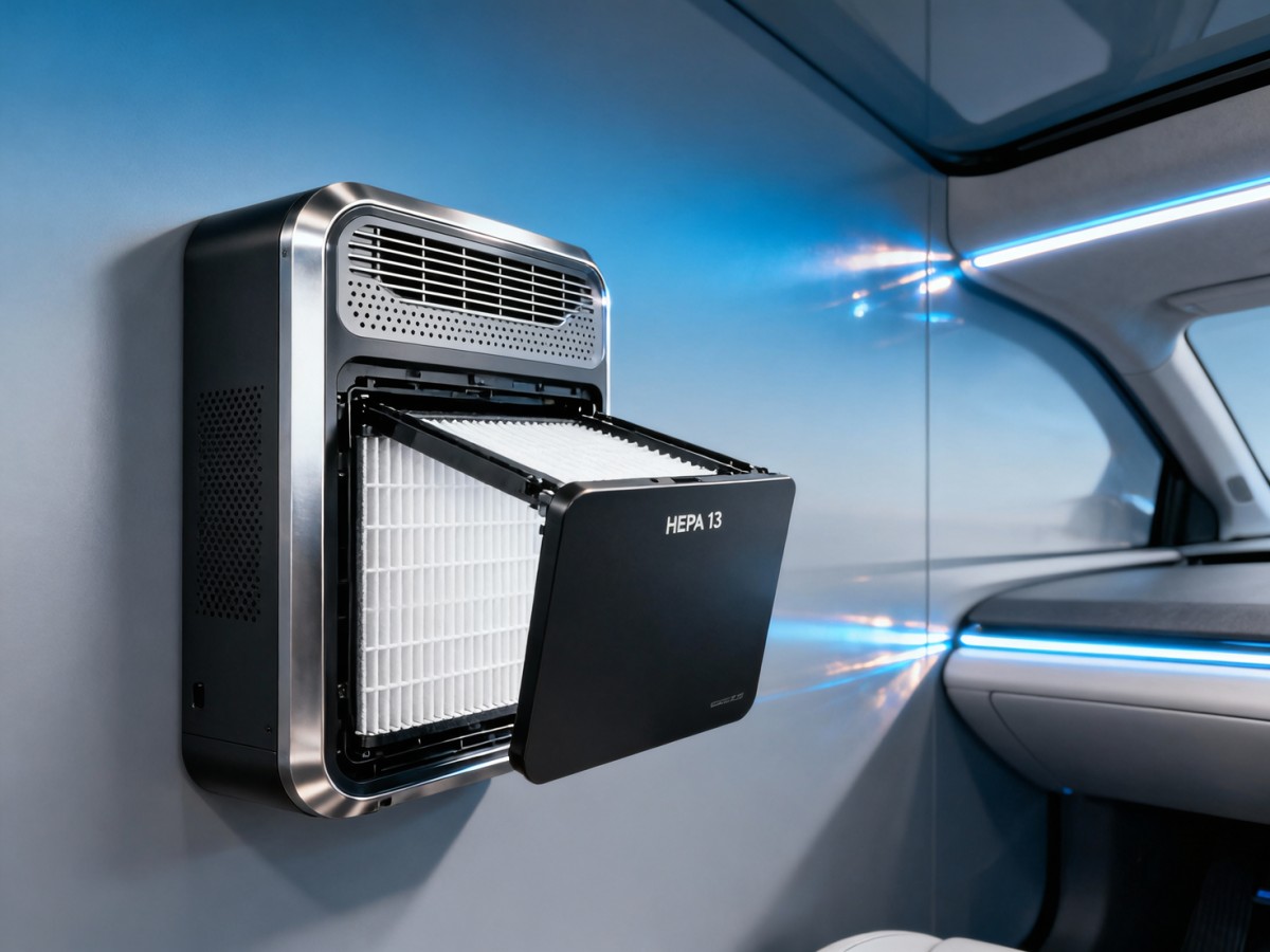 Car air purifiers with HEPA filters: The gap between lab-rated CADR and actual cabin airflow