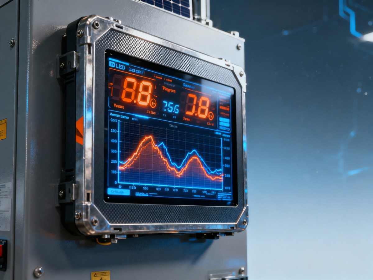 LED displays in solar PV monitoring dashboards—why brightness consistency matters more than resolution