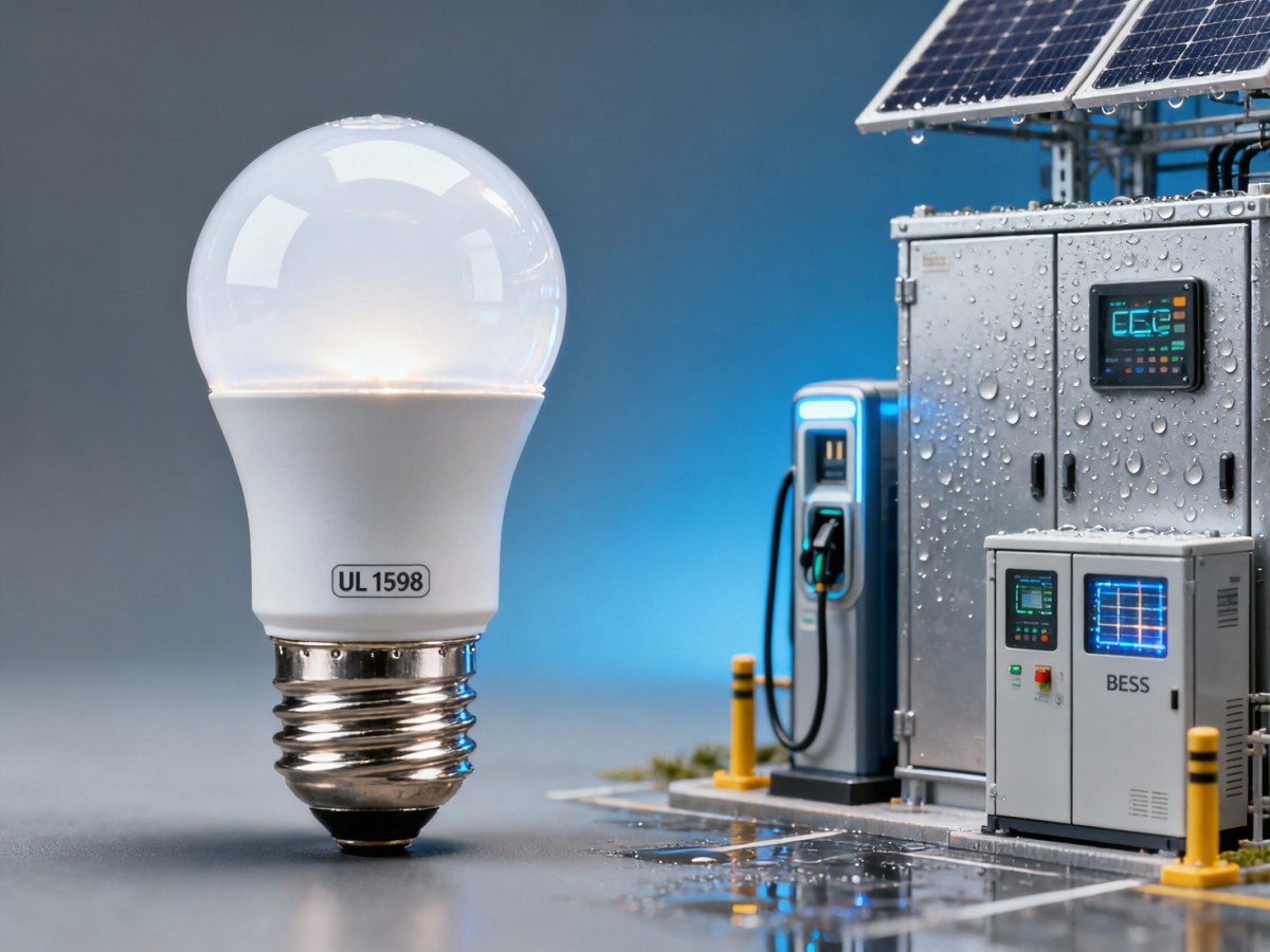 Smart lighting bulbs that passed UL 1598—but failed real-world thermal cycling