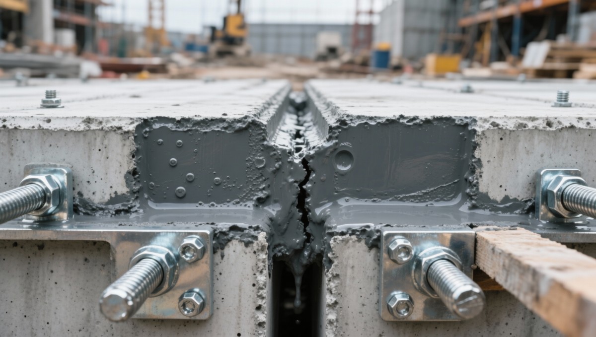 Why are epoxy resins replacing traditional cementitious grouts in precision precast concrete installations?