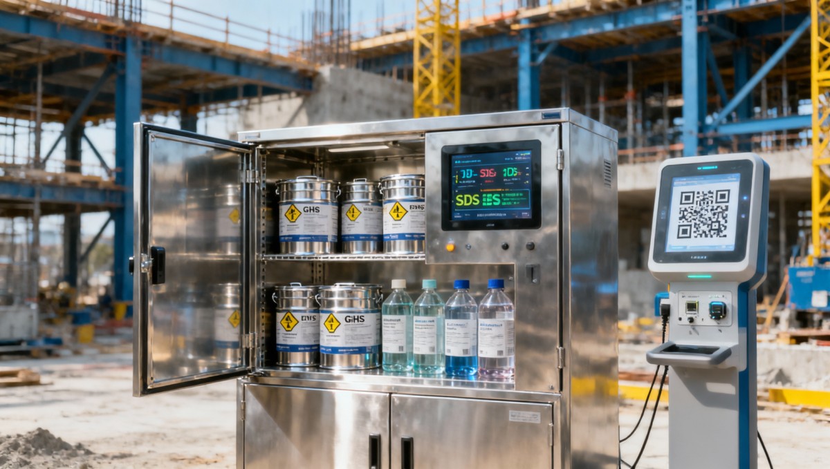 Can ERP software automate compliance reporting for hazardous chemical handling across global construction subsidiaries?