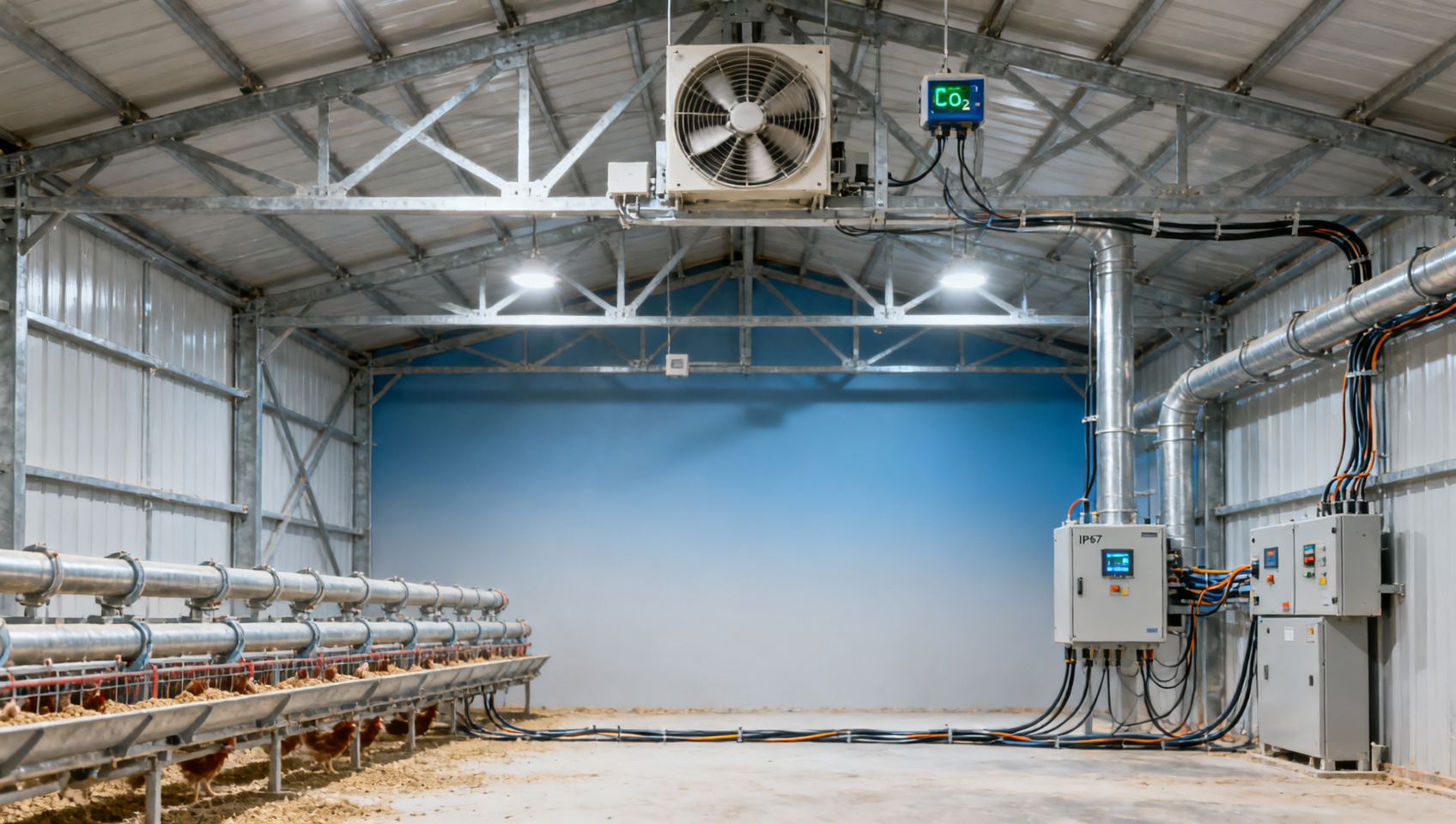Can automated farming solutions integrate with existing ventilation and feeding hardware on legacy poultry farms Can automated farming solutions integrate with existing ventilation and feeding hardware on legacy poultry farms