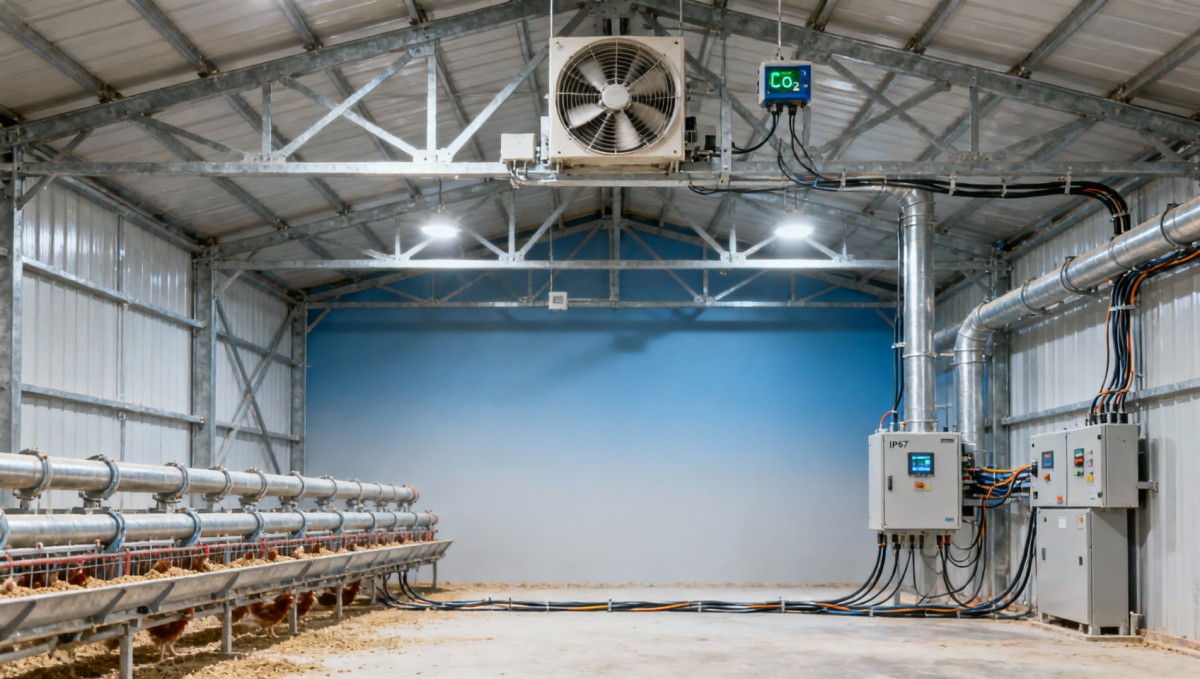 Can automated farming solutions integrate with existing ventilation and feeding hardware on legacy poultry farms Can automated farming solutions integrate with existing ventilation and feeding hardware on legacy poultry farms
