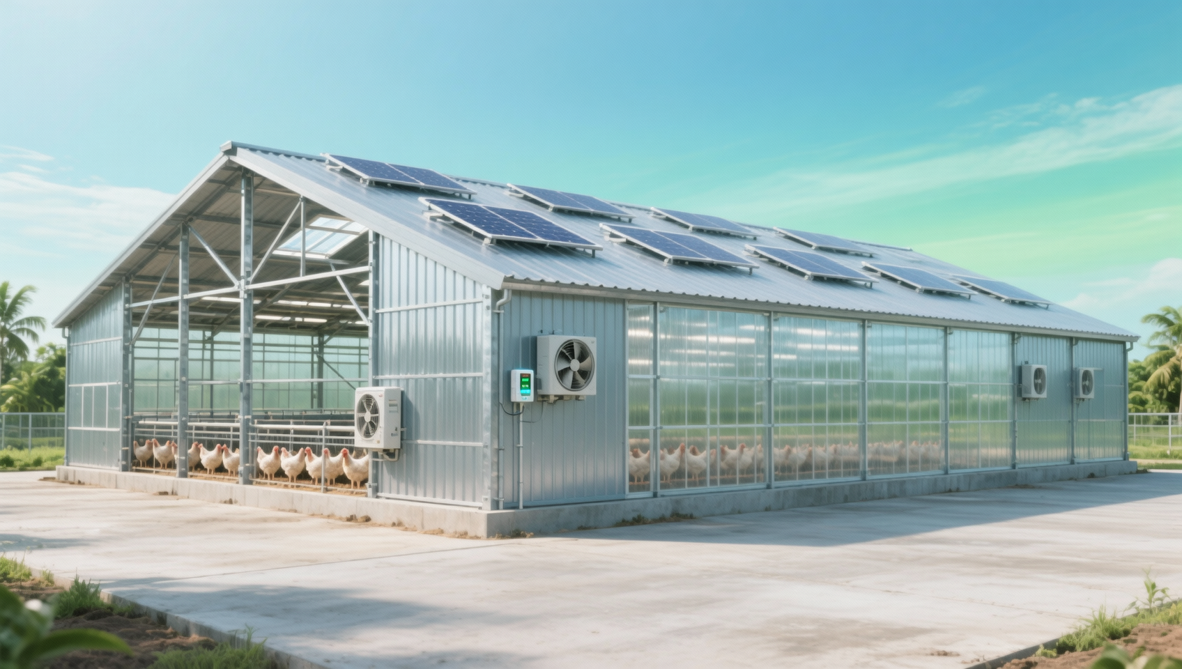 Which poultry housing systems supplier offers the shortest lead time for climate-controlled broiler houses in Southeast Asia?