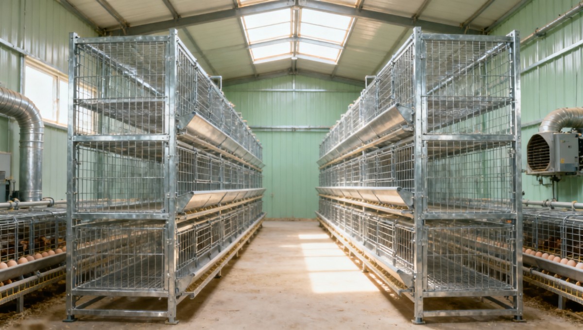 How does a semi automatic H type layer chicken cage work in commercial poultry farms? How does a semi automatic H type layer chicken cage work in commercial poultry farms?