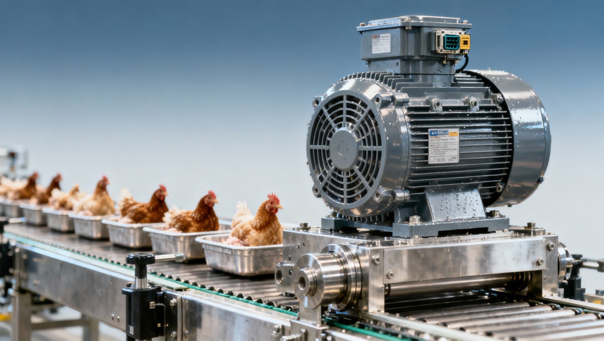 Auto Mobility Trends Are Influencing Electric Motor Design for Poultry Conveyor Systems Auto Mobility Trends Are Influencing Electric Motor Design for Poultry Conveyor Systems