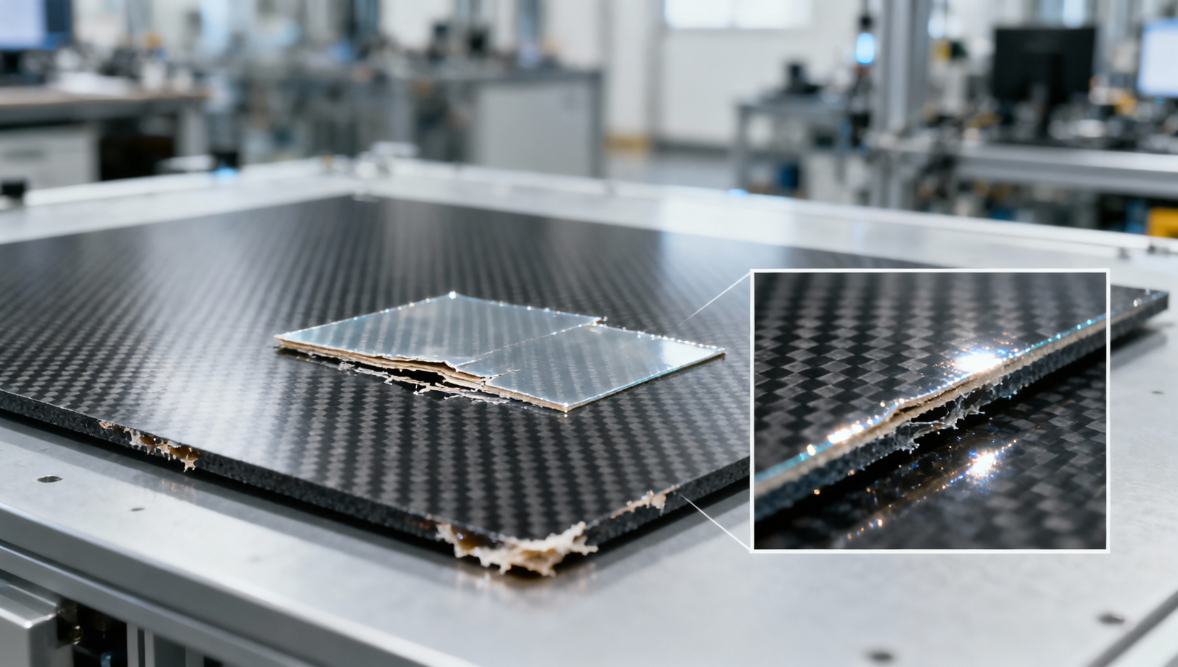 Carbon fiber composites repair viability: When delamination depth makes patching less durable than replacement