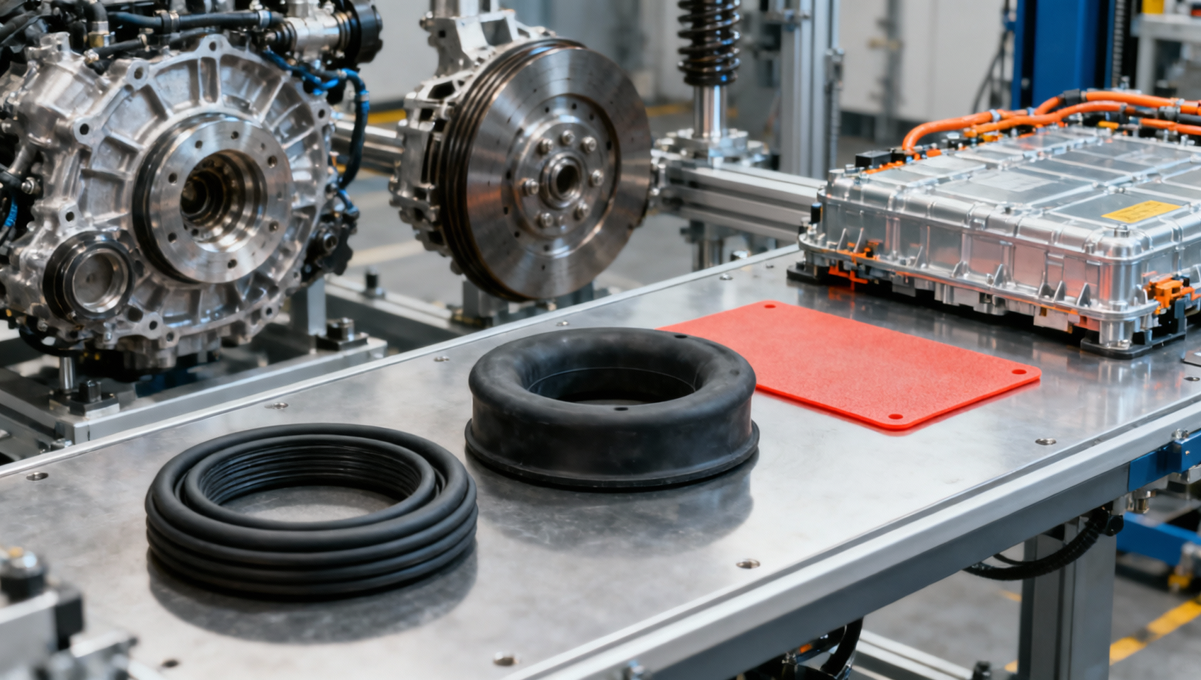 Silicone rubber grades that fail in harsh environments