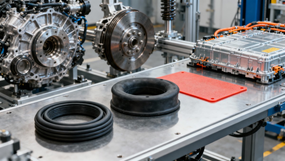 Silicone rubber grades that fail in harsh environments