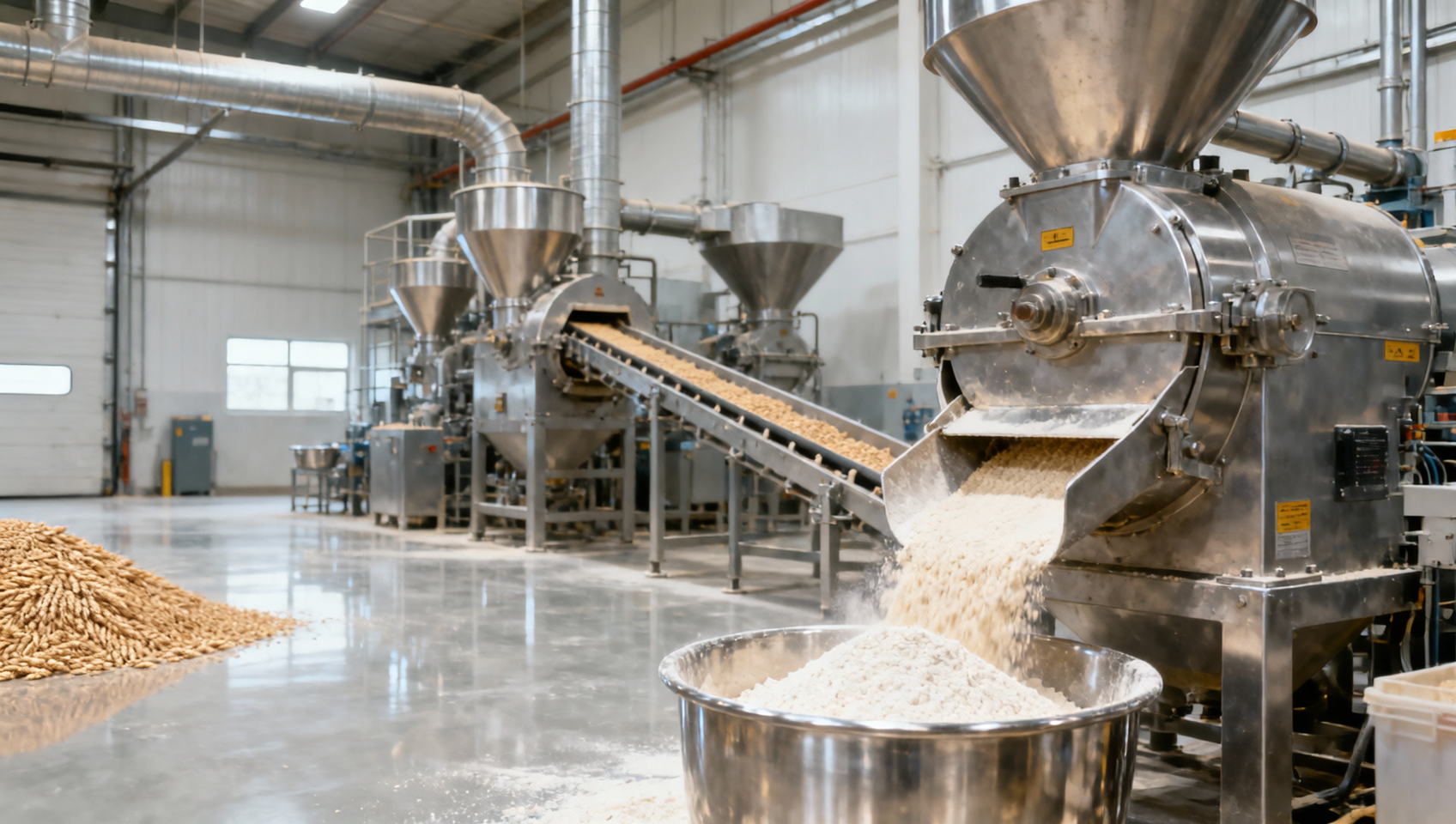 Grain milling equipment and the real cost of fine flour