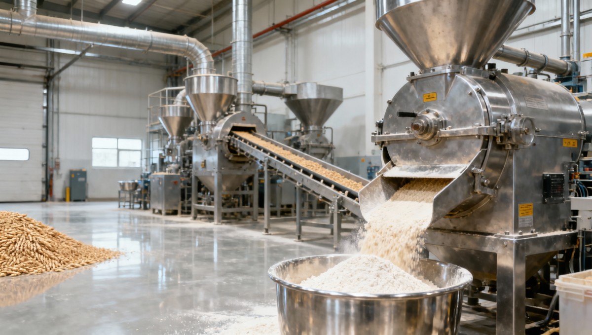 Grain milling equipment and the real cost of fine flour