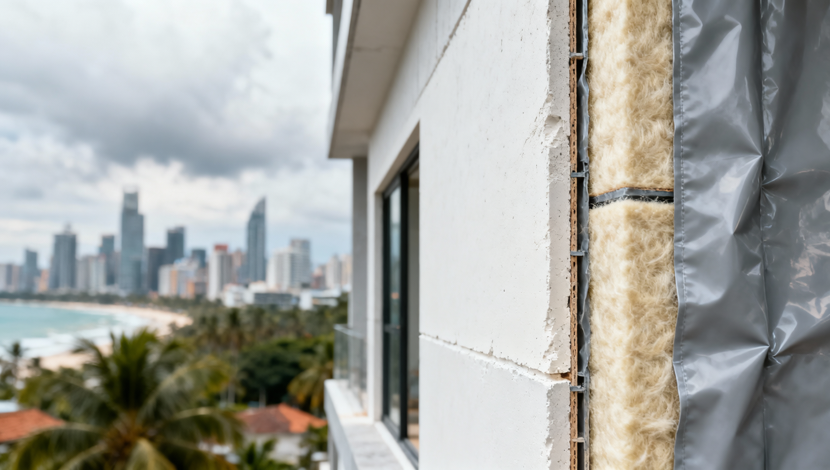 Building insulation moisture retention: How vapor barrier placement reverses performance in humid climates