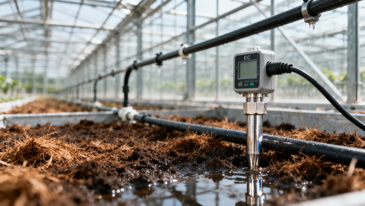 Commercial greenhouses with integrated smart irrigation: Why soil EC feedback loops cause nutrient lockout