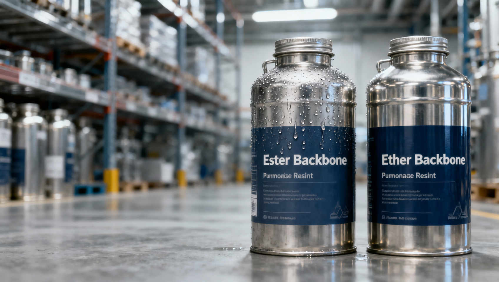 Polyurethane resins hydrolysis sensitivity: How ester vs ether backbone changes shelf life in humid warehouses