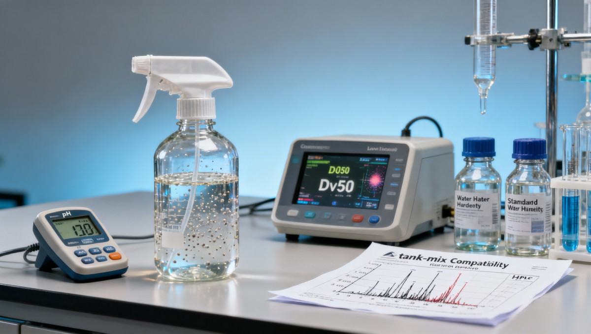 Agrochemicals: Why resistance management plans fail when tank-mix compatibility isn’t lab-verified