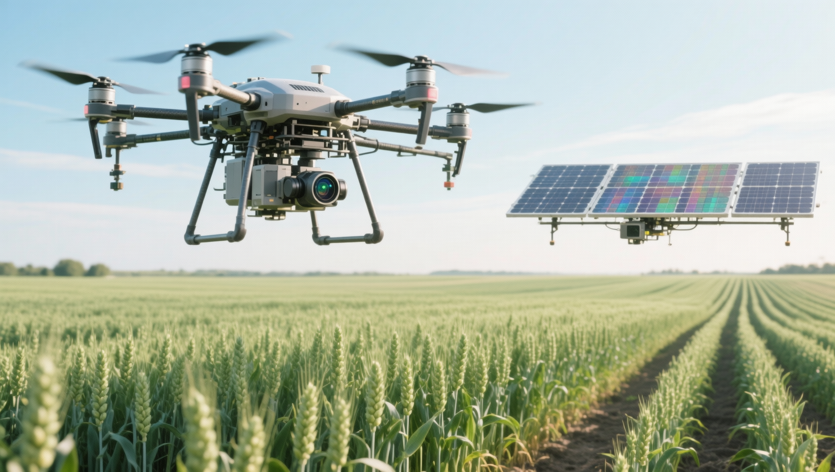 Agricultural drones: Which multispectral sensor detects early fungal stress before visible symptoms?