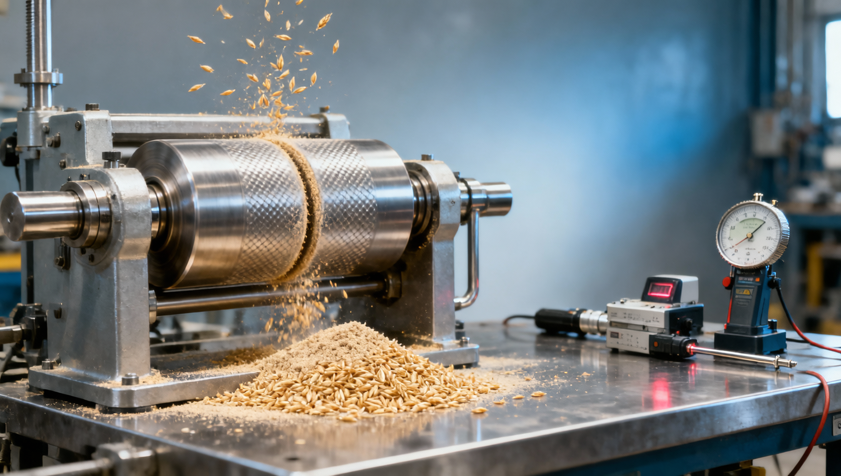 Grain milling equipment: Why roller mill calibration affects flour ash content more than sieve size
