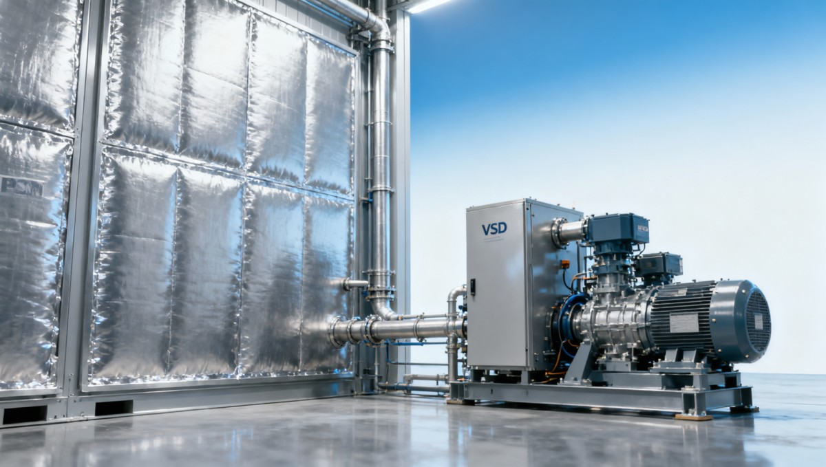 Cold chain storage: Do phase-change materials reduce compressor runtime more than variable speed drives?
