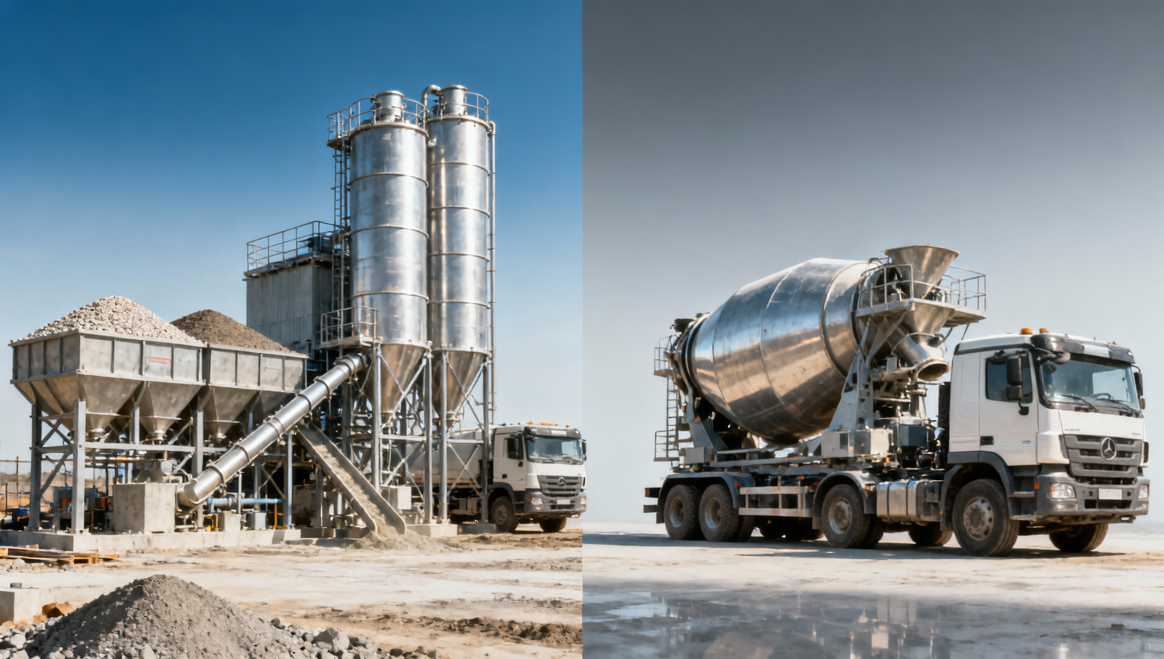 Concrete batching plants: fixed or mobile for lower cost?