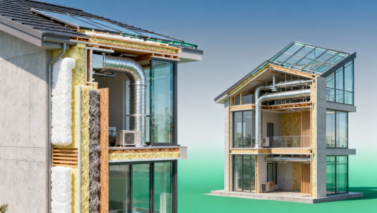 Building insulation types compared for humid regions