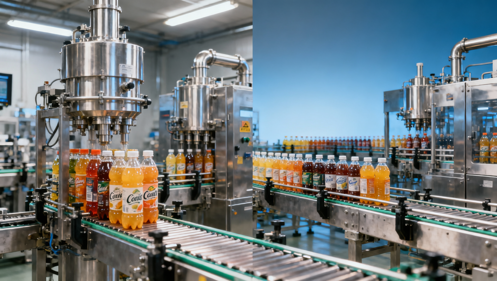 Beverage bottling lines and the cost of changeover delays