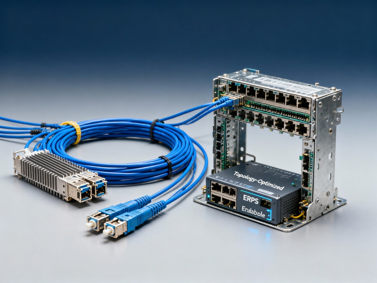 Fiber optic equipment installed for 10G often bottlenecks before Year 3 — not from aging, but topology