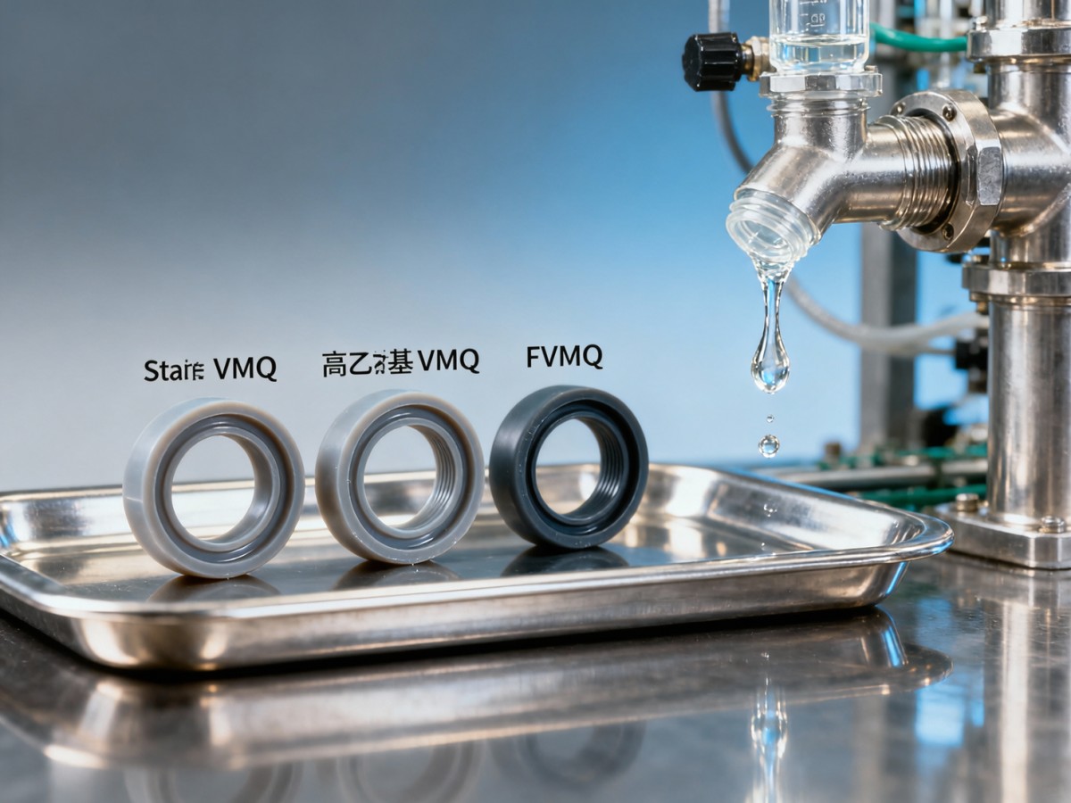 Silicone rubber gaskets swelling unexpectedly in ethanol-rich environments—material spec or chemical exposure?