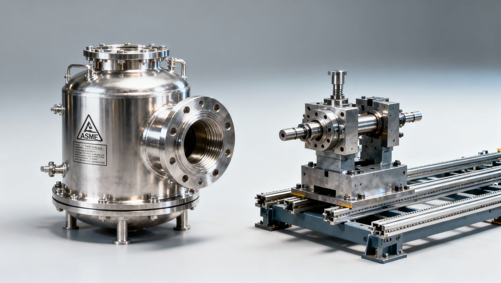 How do manufacturing solutions for petrochemical plants differ from those used in construction machinery production?