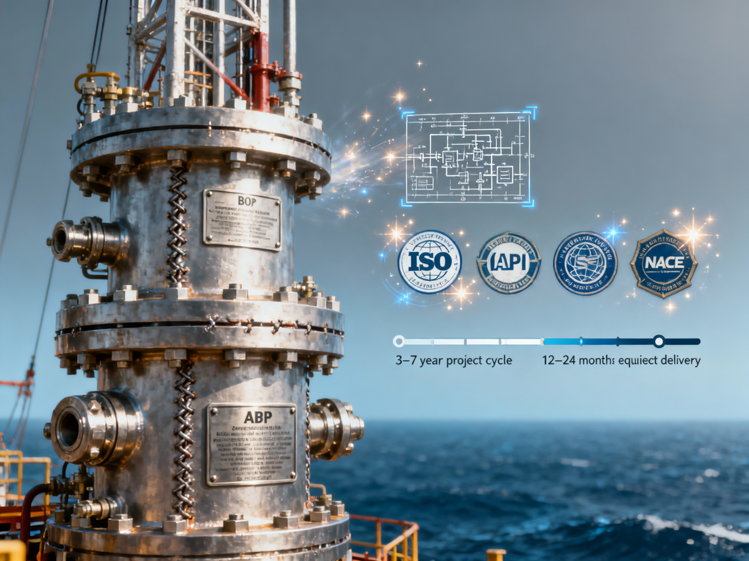 How supply chain efficiency metrics mislead when applied to offshore rig projects