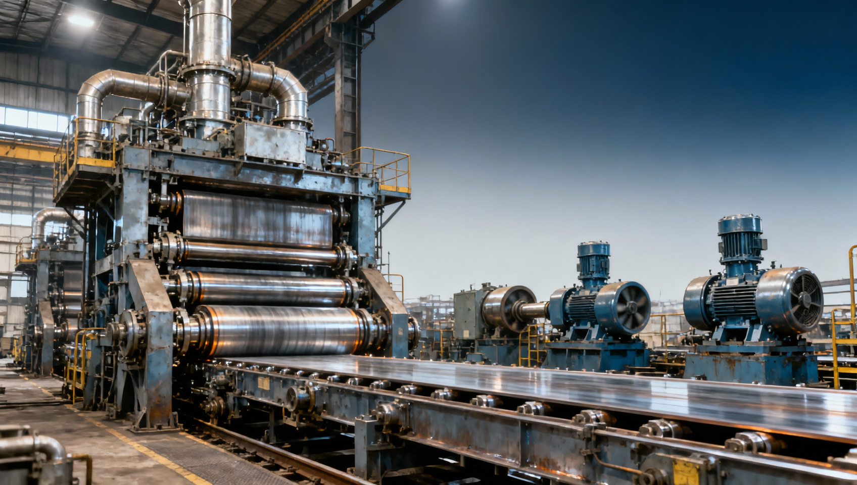 Steel plant machinery and energy use are now tightly linked