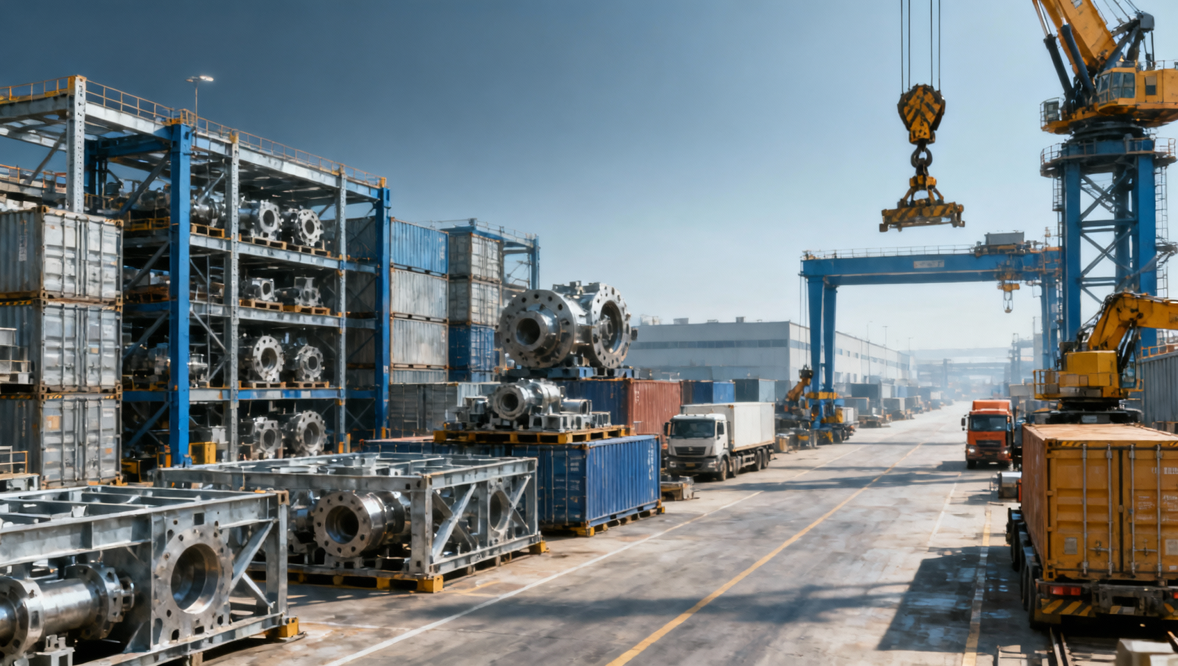 Heavy industry construction delays often begin in site logistics